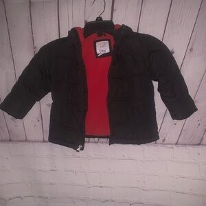 Healthtex Black and Red Puffer Jacket for Kids